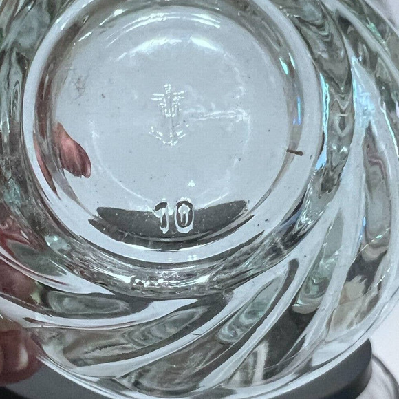 Vintage Anchor Hocking Victoria Swirl Design Punch Cups - Picture 5 of 8